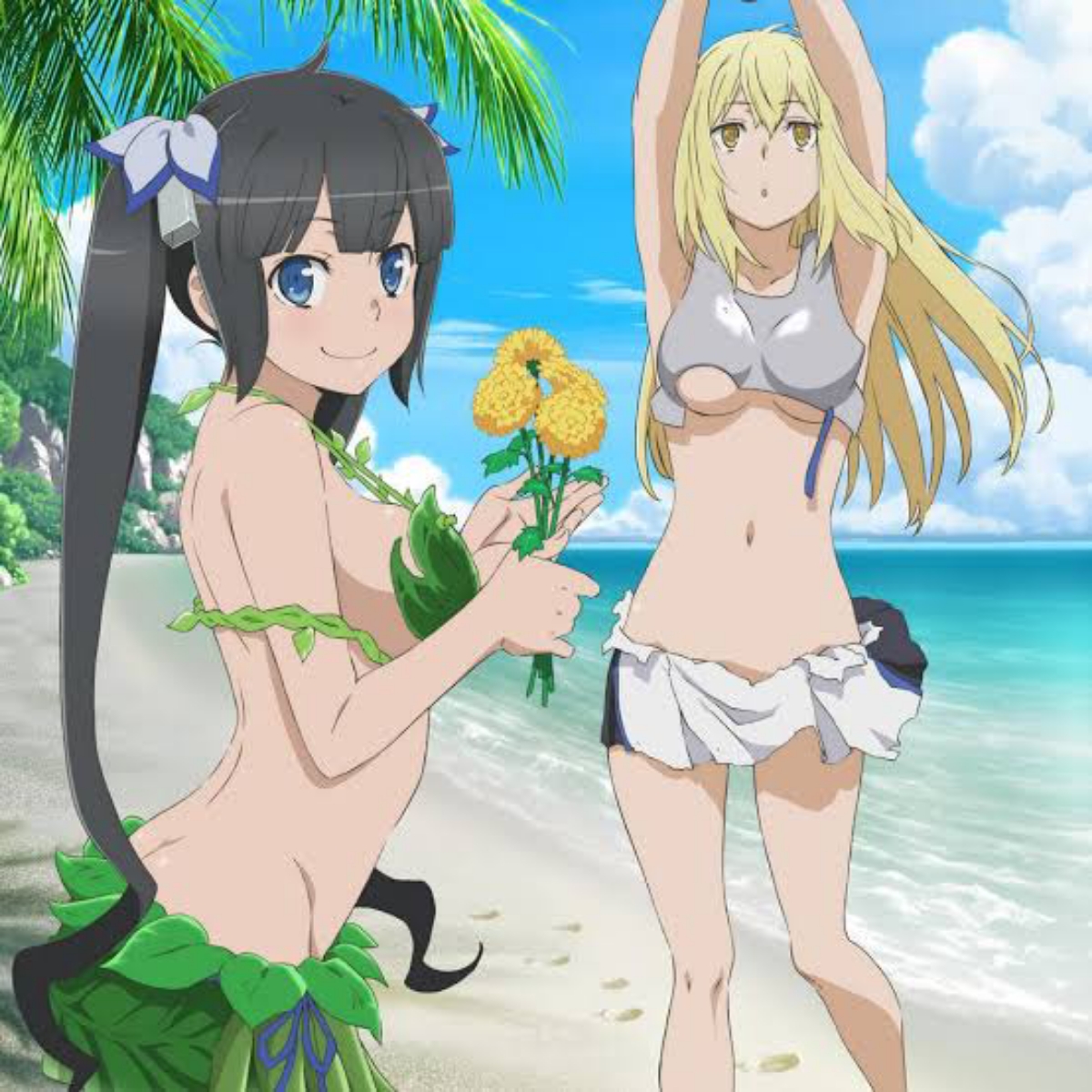 Aiz Wallenstein (CV∶ Saori Oonishi) - Tropica Vacation [Theme Song Dungeon ni Deai wo Motomeru no wa Machigatteiru Darou ka II OVA].mp3