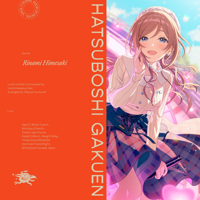 Rinami Himesaki (CV∶ Yuri Usui) - L.U.V [Theme Song Gakuen IDOLM@STER].mp3