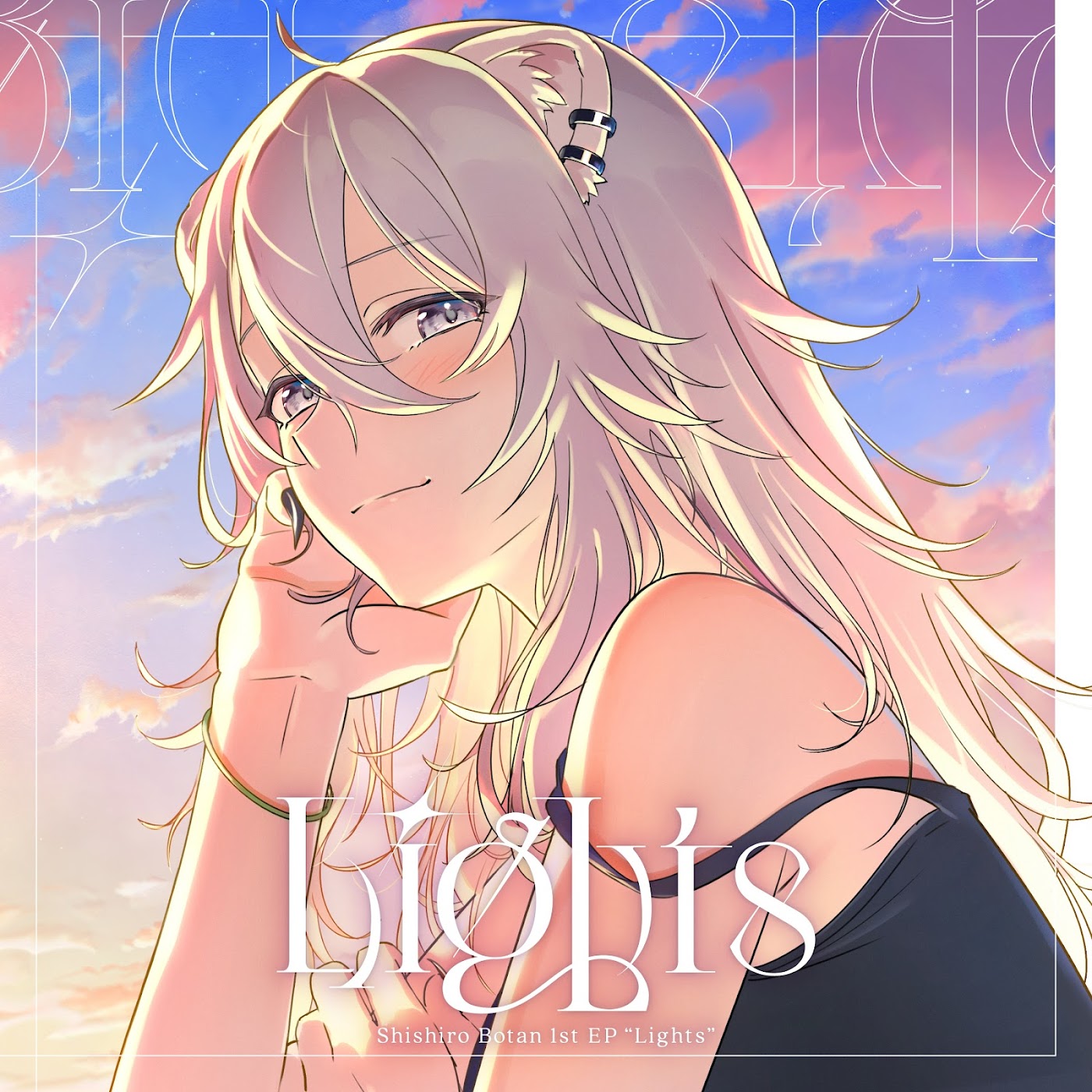 Cover album Theme Song hololive IDOL PROJECT dari Shishiro Botan di Matikiri