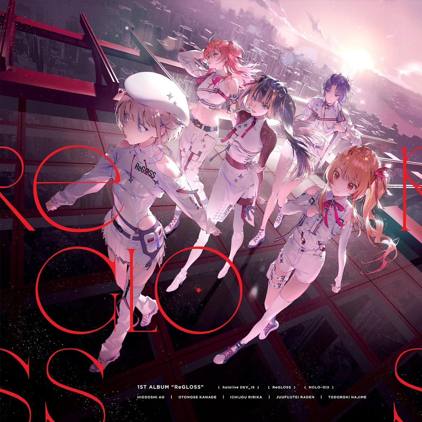 Cover album Theme Song hololive IDOL PROJECT dari ReGLOSS di Matikiri