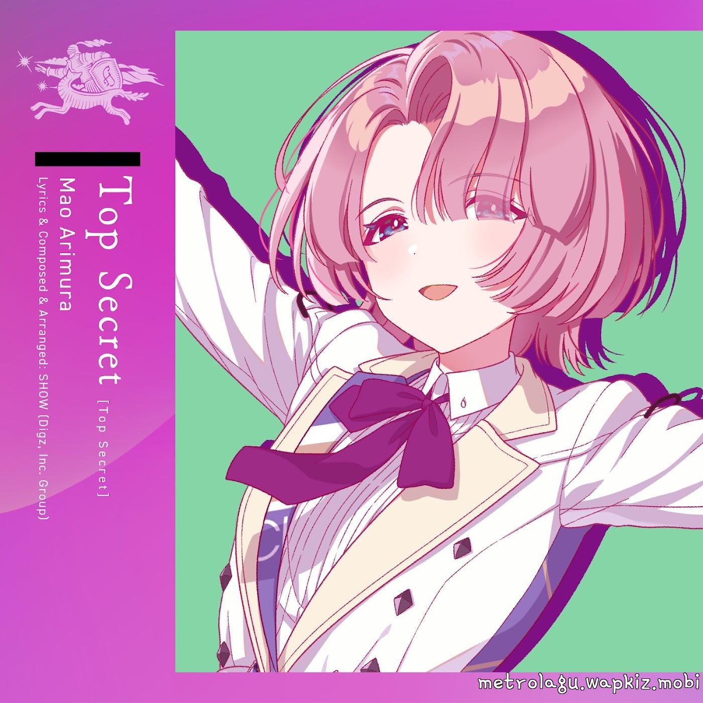 Cover album Theme Song Gakuen IDOLM@STER dari Mao Arimura (CV: Tsumugi Nanase) di Matikiri