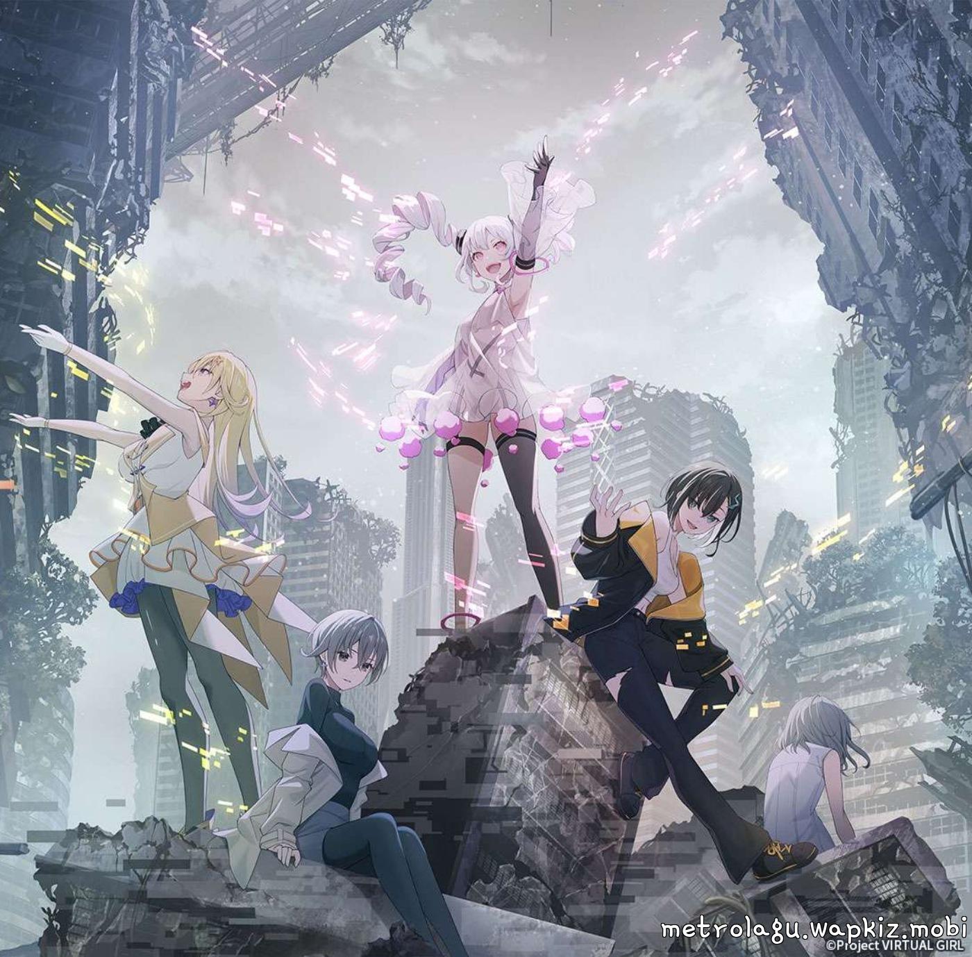 Cover album VIRTUAL GIRL @ WORLD S END Theme Song dari Mugendai Mewtype di Matikiri