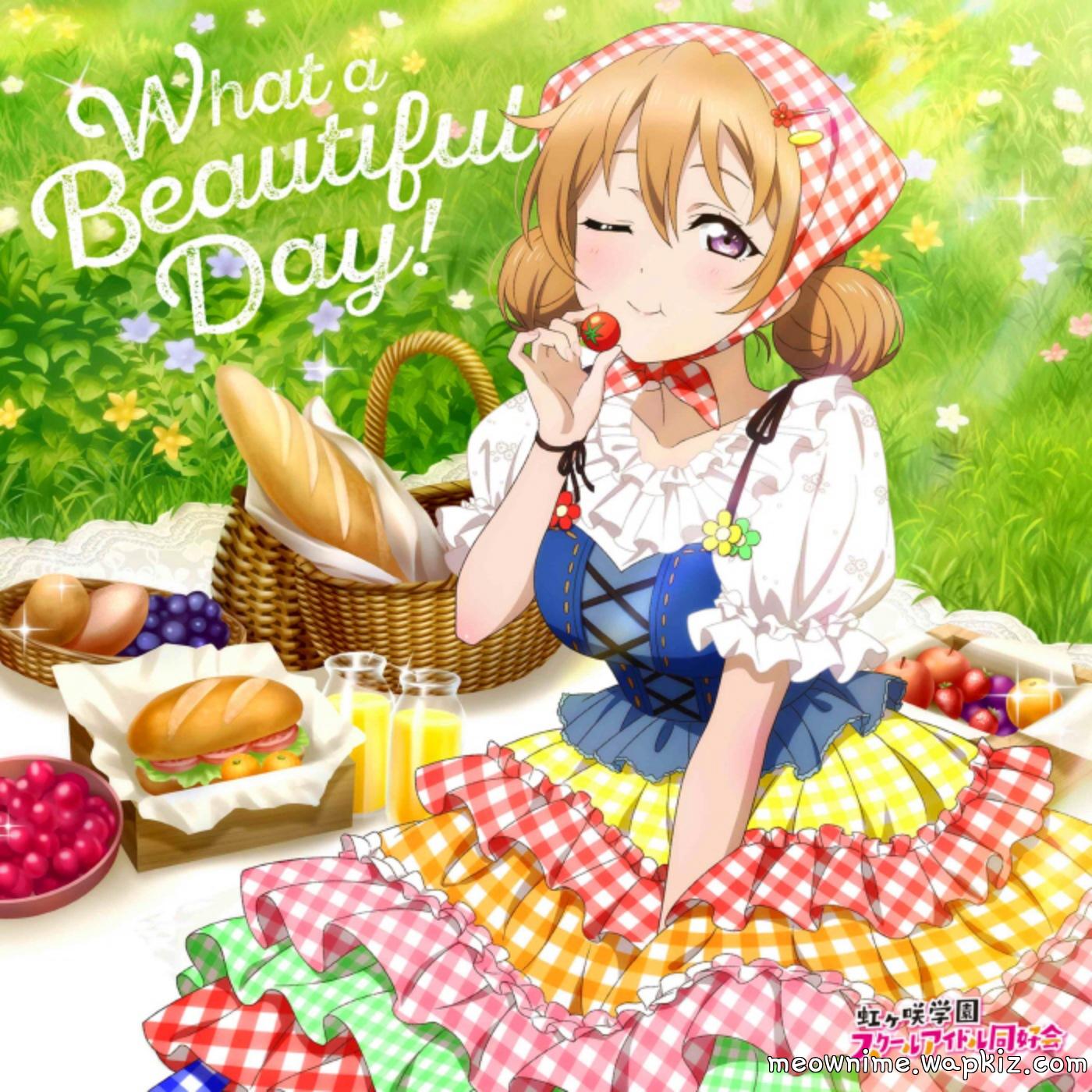 Cover album NIJIGAKU Monthly Theme Song dari Kanata Konoe (CV: Akari Kitou) di Matikiri