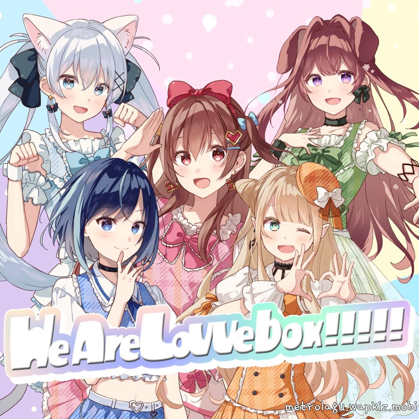 Cover album Lovvebox Theme Song dari Setsugekka Cohaku, Sakura Ribbon, Inumori Yomogi, Aozora Kanon, Hanano Elenoa di Matikiri