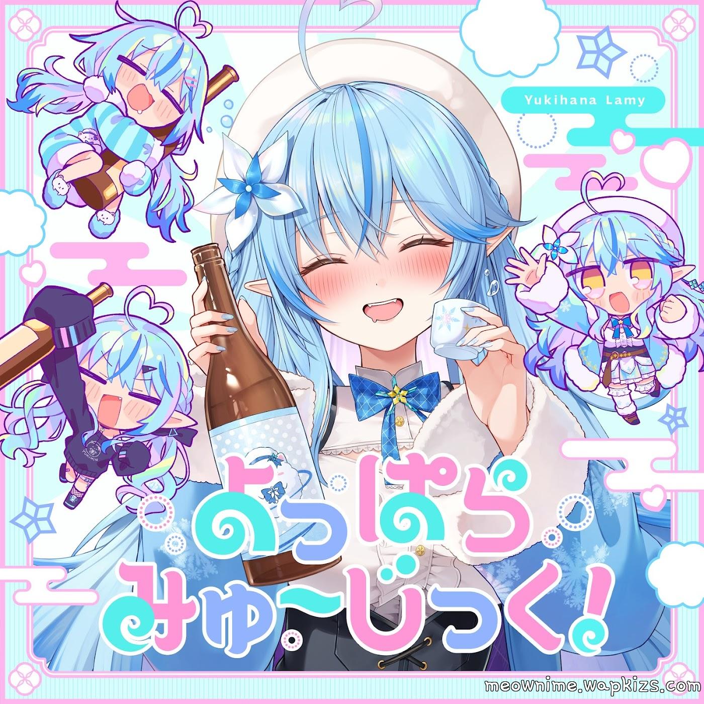 Cover album hololive IDOL PROJECT Theme Song dari Yukihana Lamy di Matikiri