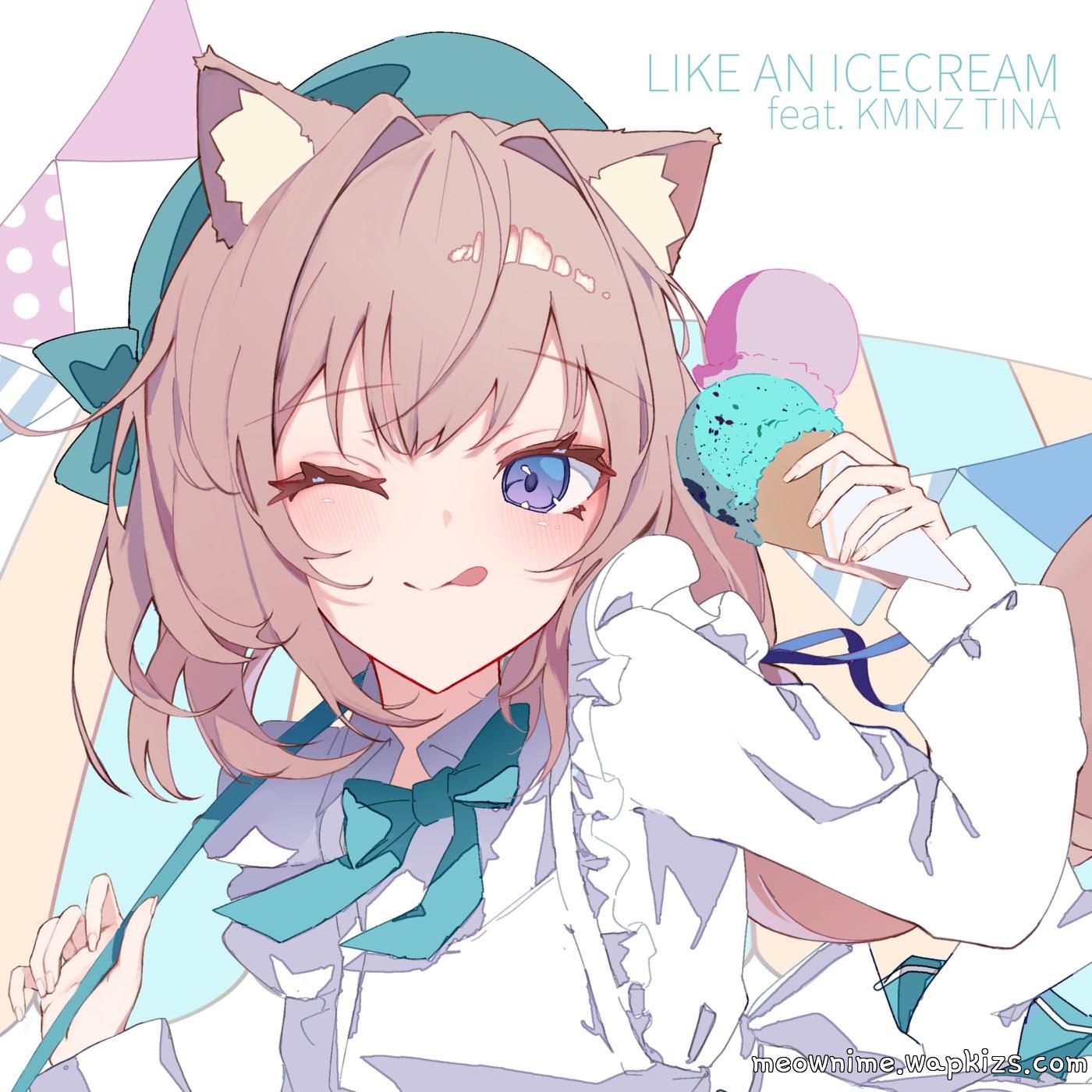 Cover album LIKE AN ICECREAM dari Nor feat. KMNZ TINA di Matikiri