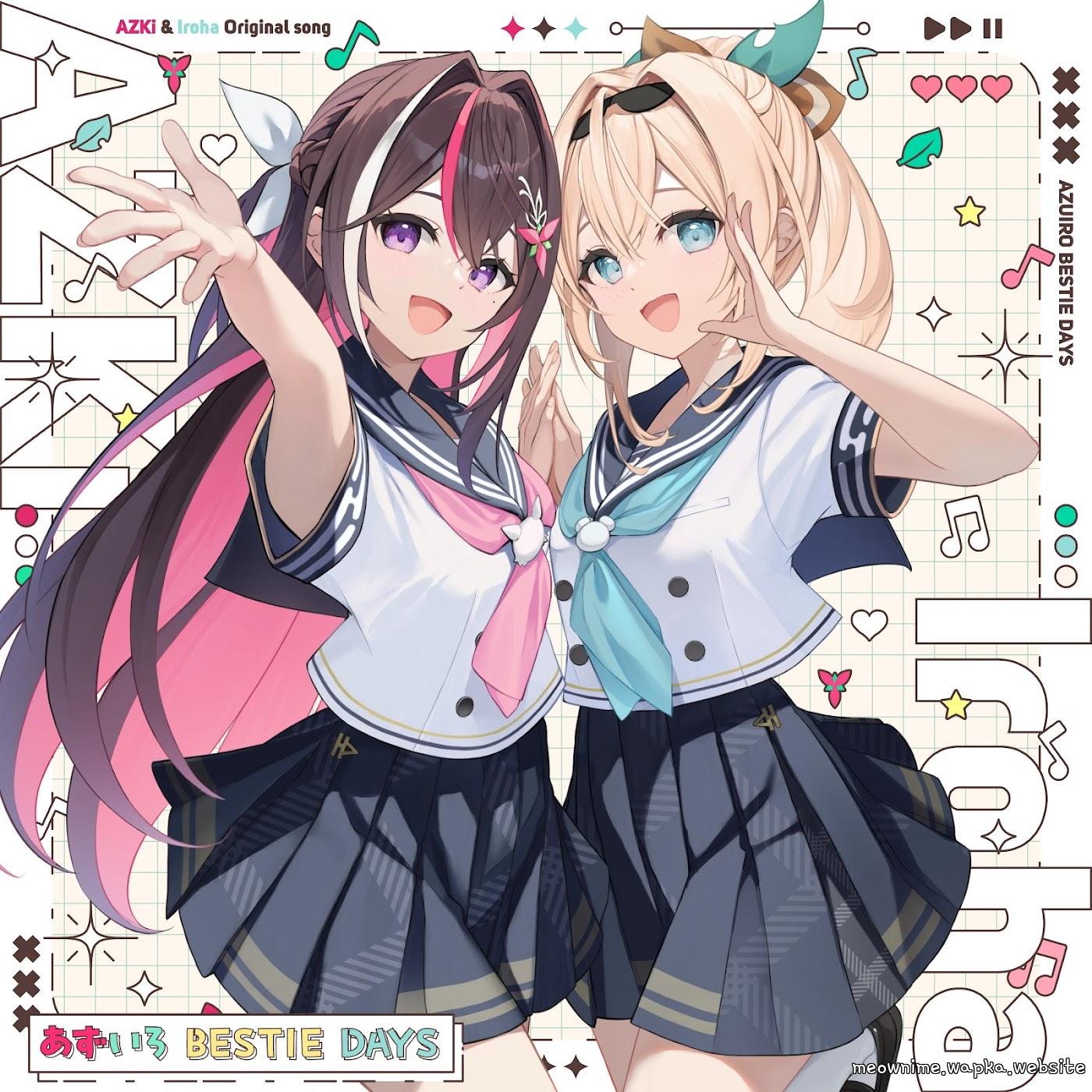Cover album hololive IDOL PROJECT Theme Song dari AZKi & Kazama Iroha di Matikiri