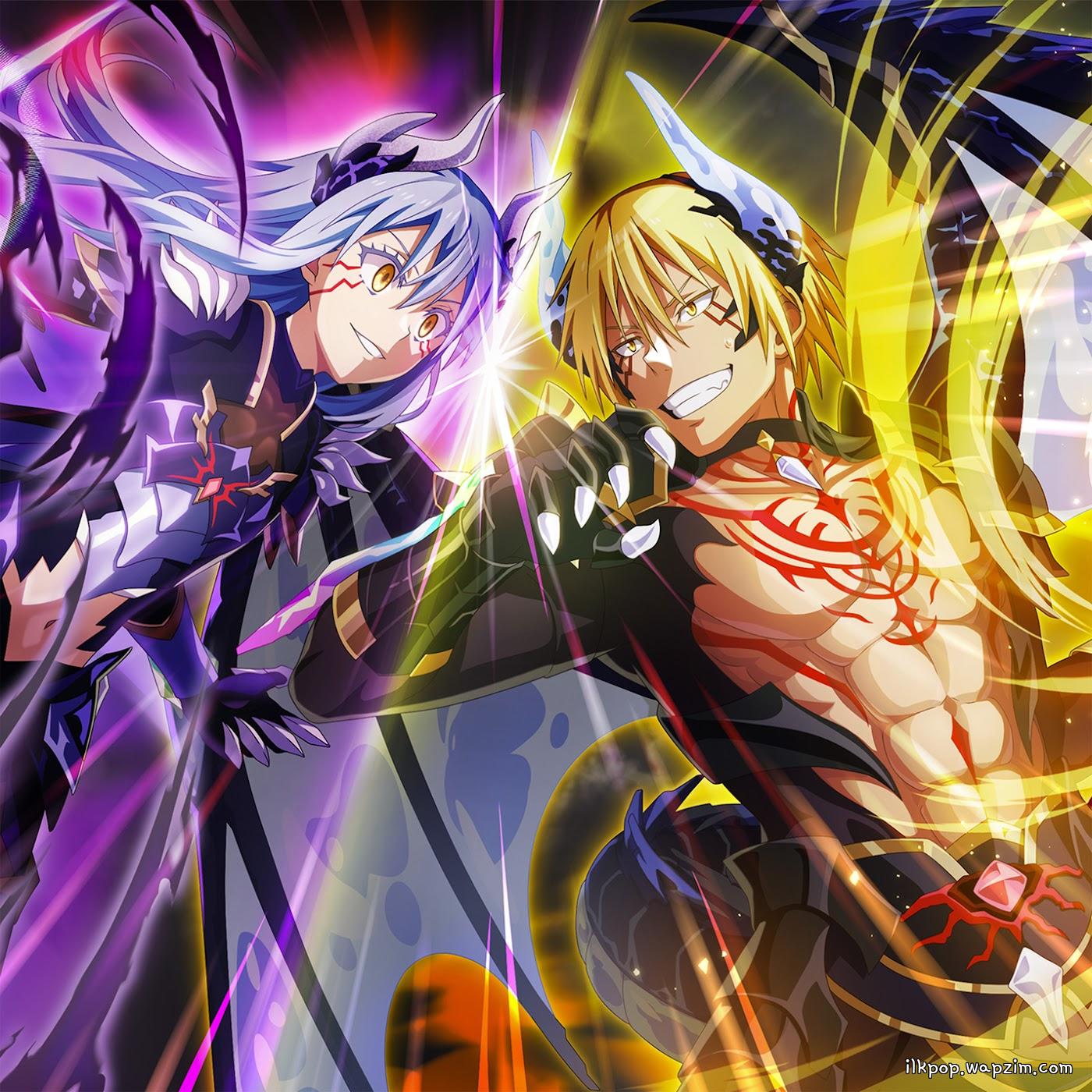 Cover album Tensei shitara Slime Datta Ken: Maou to Ryuu no Kenkoku-tan Theme Song dari Takuma Terashima di Matikiri