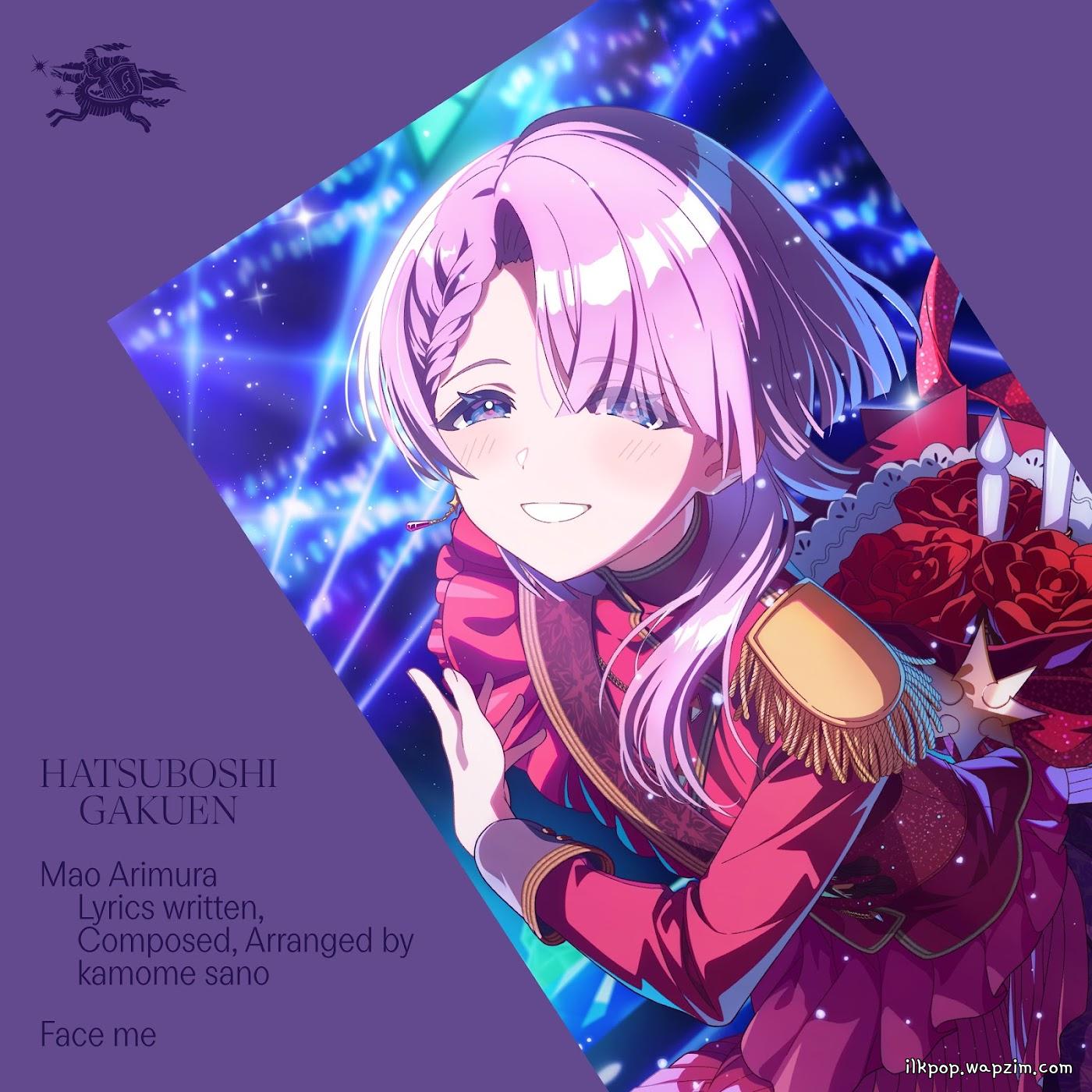 Cover album Gakuen IDOLM@STER Theme Song dari Mao Arimura (CV: Tsumugi Nanase) di Matikiri