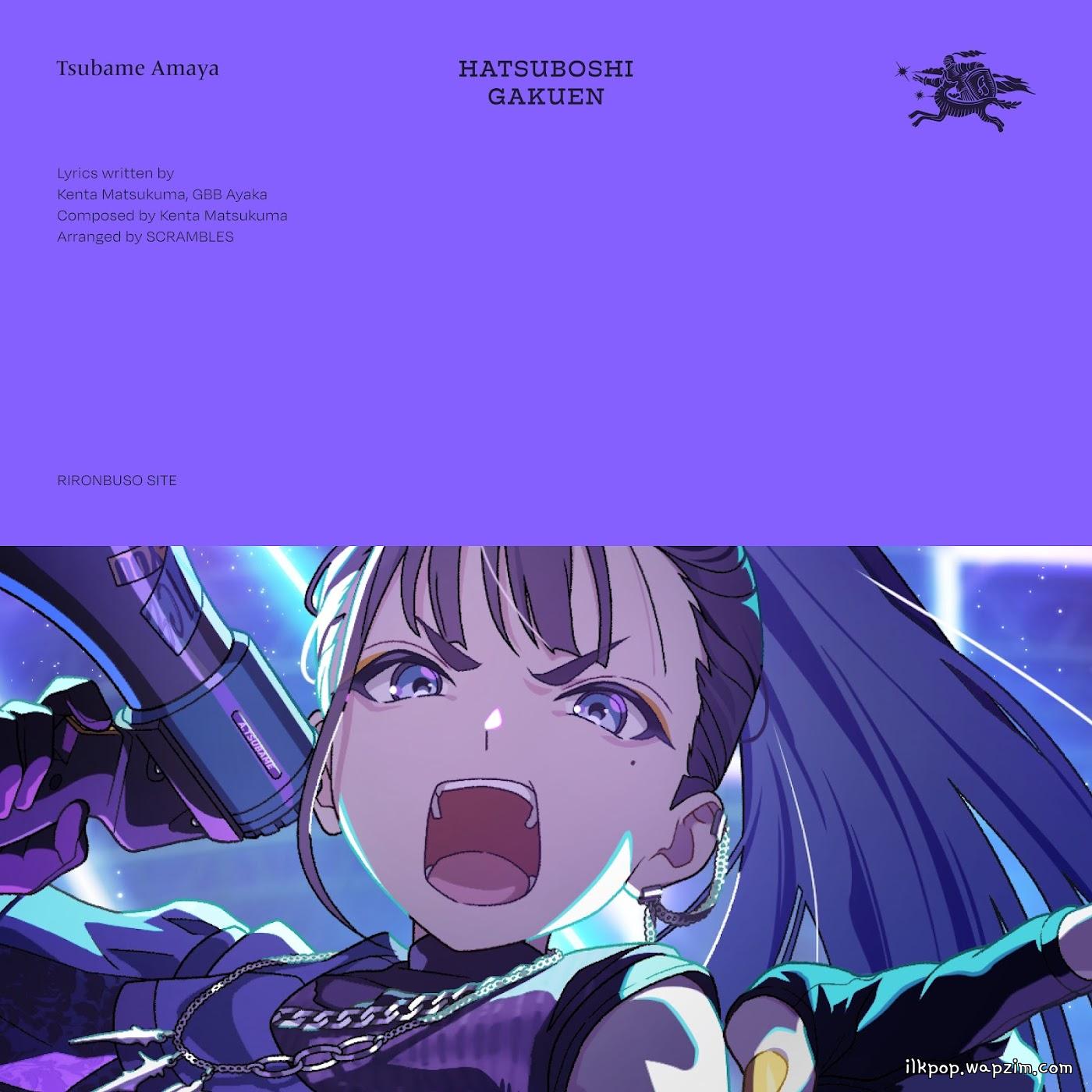 Cover album Gakuen IDOLM@STER Theme Song dari Tsubame Amaya (CV: Amane Yukari) di Matikiri