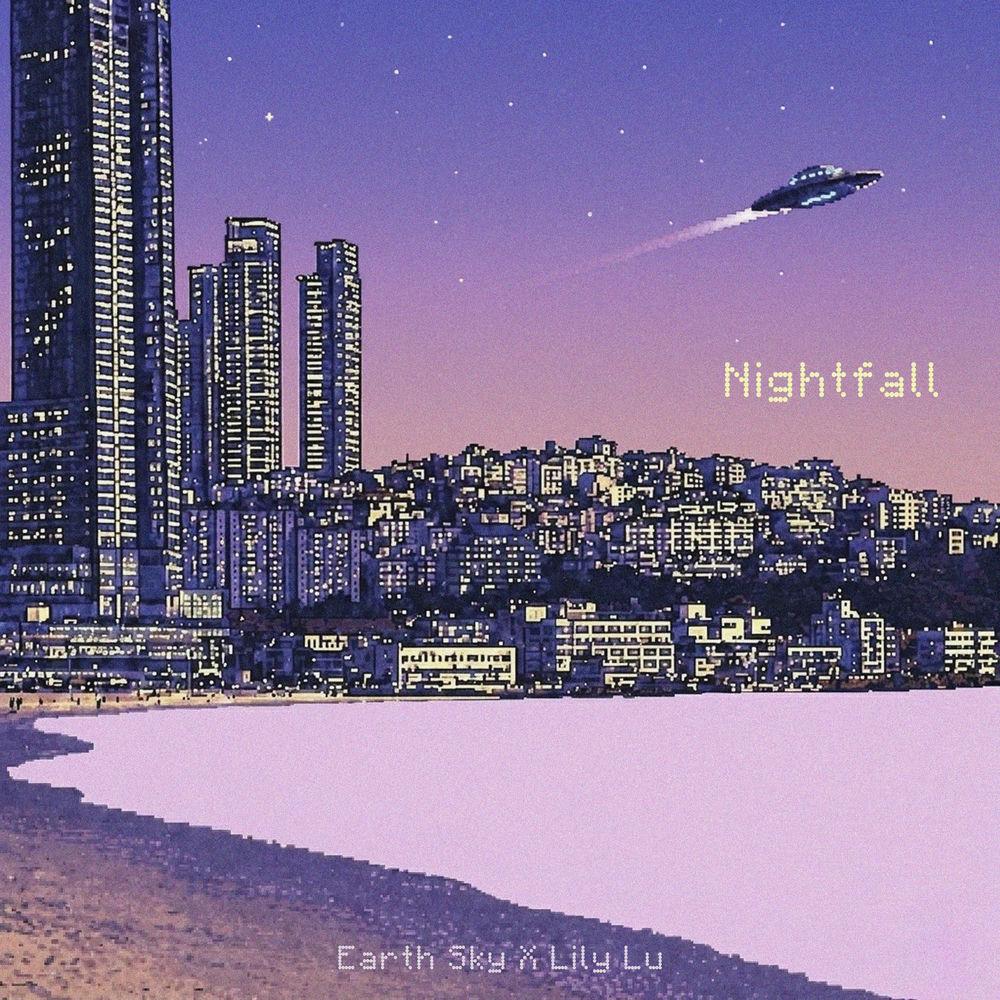 Cover album Nightfall dari JiCheon & Lily Lu di Matikiri