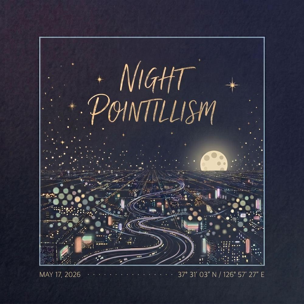 Cover album Night Pointillism dari floryy di Matikiri
